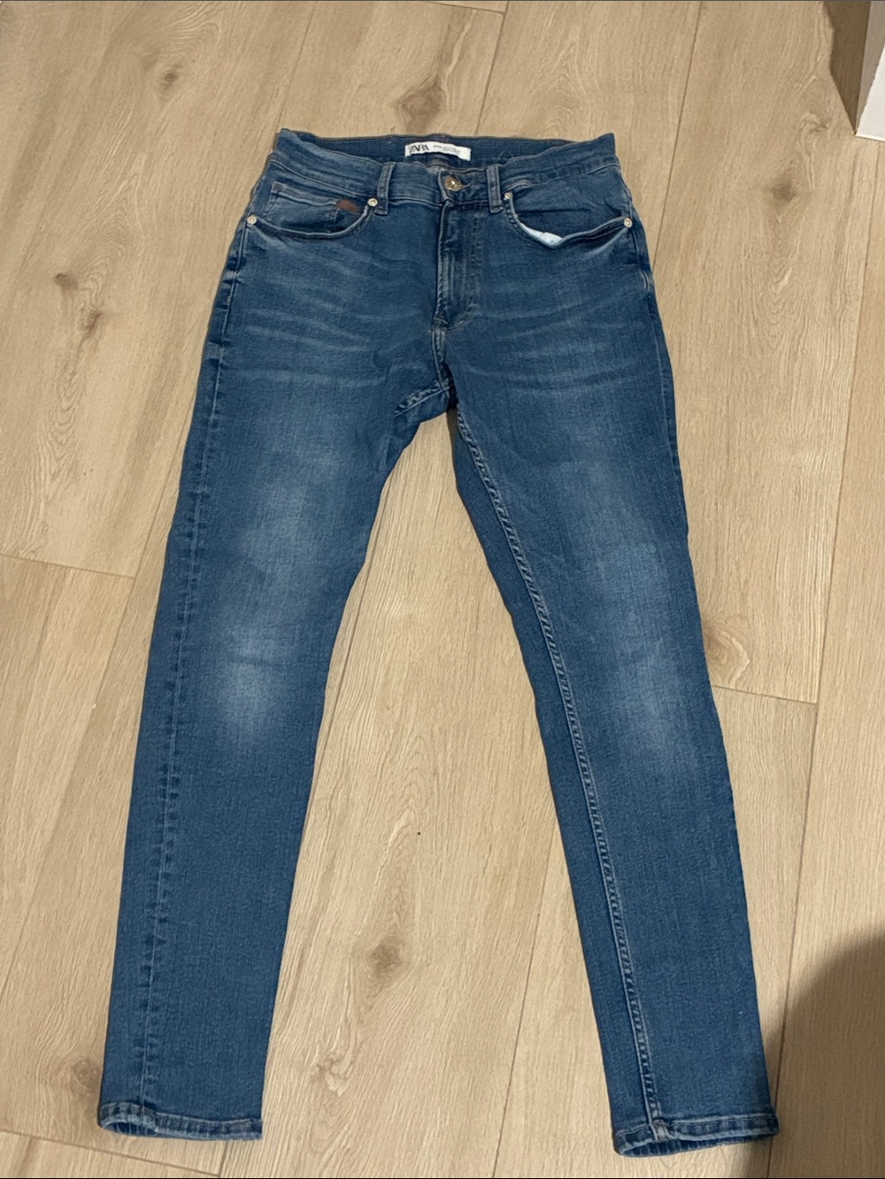 Zara Dark Blue Skinny Jeans